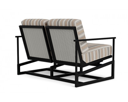 Lloyd Flanders™ Summit Spring Rocker Loveseat - Platinum