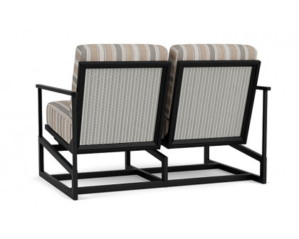 Lloyd Flanders™ Summit Spring Rocker Loveseat - Platinum