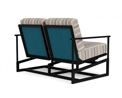 Lloyd Flanders™ Summit Spring Rocker Loveseat - Peacock