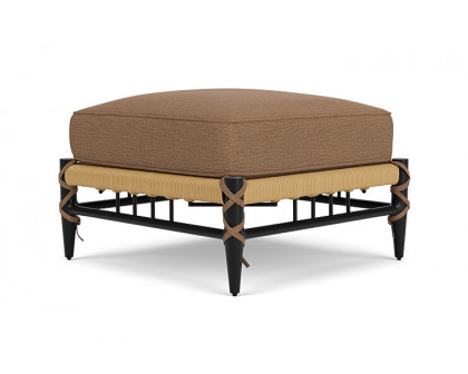 Lloyd Flanders™ Low Country Ottoman  - Canvas Natural