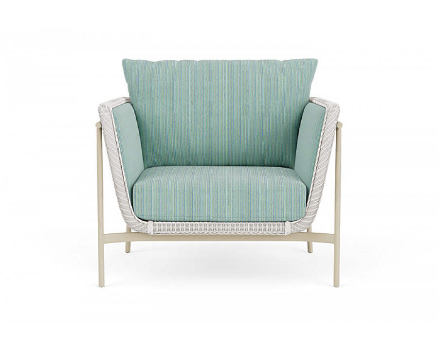 Lloyd Flanders™ Solstice Lounge Chair - White, Linen