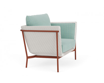 Lloyd Flanders™ Solstice Lounge Chair - White, Terracotta