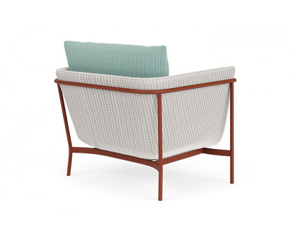 Lloyd Flanders™ Solstice Lounge Chair - White, Terracotta