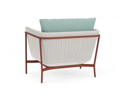 Lloyd Flanders™ Solstice Lounge Chair - White, Terracotta