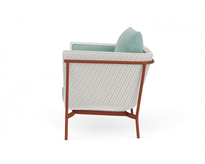 Lloyd Flanders™ Solstice Lounge Chair - White, Terracotta