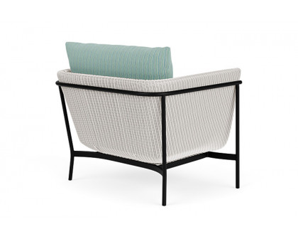 Lloyd Flanders™ Solstice Lounge Chair - White, Ebony