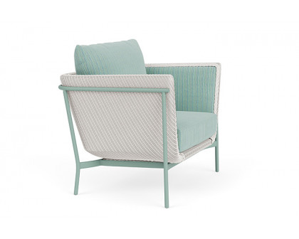 Lloyd Flanders™ Solstice Lounge Chair - White, Sea Glass