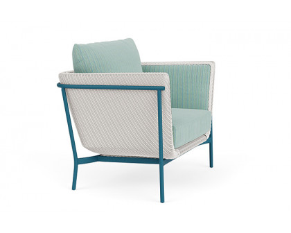 Lloyd Flanders™ Solstice Lounge Chair - White, Peacock