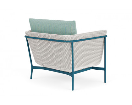 Lloyd Flanders™ Solstice Lounge Chair - White, Peacock