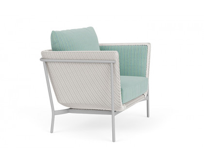 Lloyd Flanders™ Solstice Lounge Chair - White, Metallic Silver