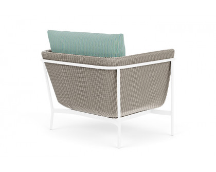 Lloyd Flanders™ Solstice Lounge Chair - Linen, White