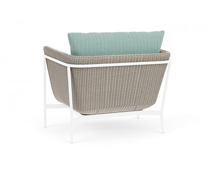 Lloyd Flanders™ Solstice Lounge Chair - Linen, White