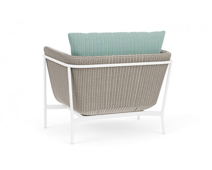 Lloyd Flanders™ Solstice Lounge Chair - Linen, Matte White