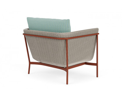 Lloyd Flanders™ Solstice Lounge Chair - Linen, Terracotta