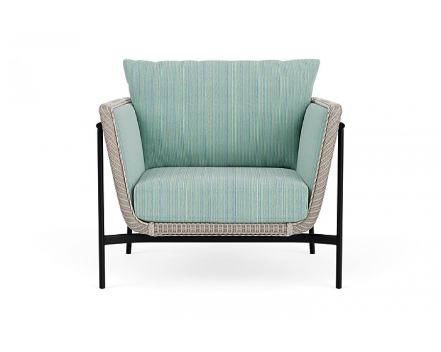 Lloyd Flanders™ Solstice Lounge Chair - Linen, Ebony