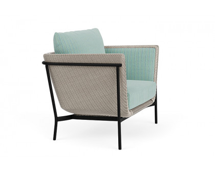 Lloyd Flanders™ Solstice Lounge Chair - Linen, Ebony