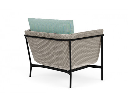 Lloyd Flanders™ Solstice Lounge Chair - Linen, Ebony