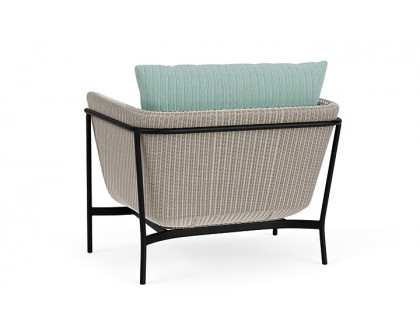 Lloyd Flanders™ Solstice Lounge Chair - Linen, Ebony