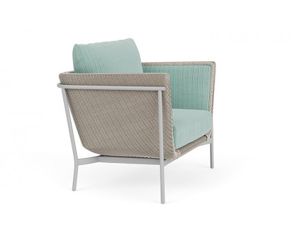 Lloyd Flanders™ Solstice Lounge Chair - Linen, Metallic Silver