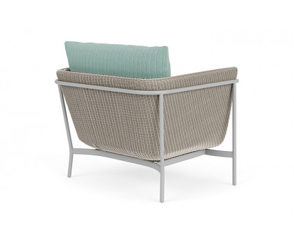 Lloyd Flanders™ Solstice Lounge Chair - Linen, Metallic Silver