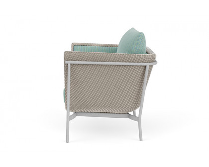 Lloyd Flanders™ Solstice Lounge Chair - Linen, Metallic Silver