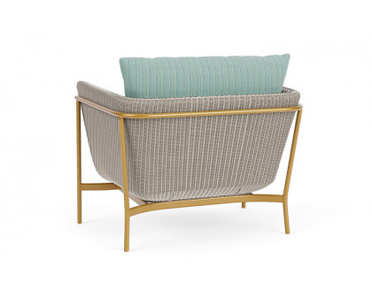 Lloyd Flanders™ Solstice Lounge Chair - Linen, Metallic Gold