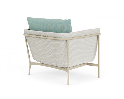 Lloyd Flanders™ Solstice Lounge Chair - Matte White, Linen