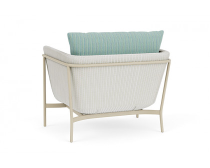 Lloyd Flanders™ Solstice Lounge Chair - Matte White, Linen