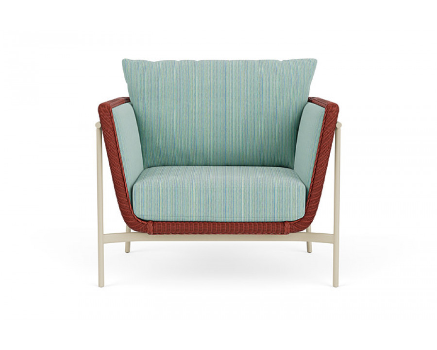 Lloyd Flanders™ Solstice Lounge Chair - Terracotta, Linen