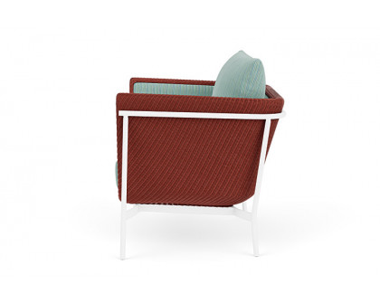 Lloyd Flanders™ Solstice Lounge Chair - Terracotta, Matte White