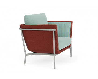 Lloyd Flanders™ Solstice Lounge Chair - Terracotta, Platinum