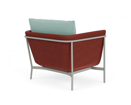 Lloyd Flanders™ Solstice Lounge Chair - Terracotta, Platinum