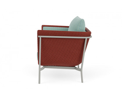 Lloyd Flanders™ Solstice Lounge Chair - Terracotta, Platinum