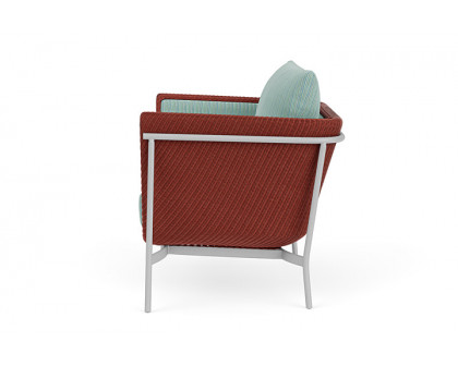 Lloyd Flanders™ Solstice Lounge Chair - Terracotta, Metallic Silver