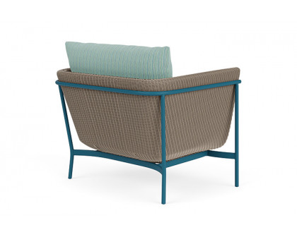 Lloyd Flanders™ Solstice Lounge Chair - French Beige, Peacock