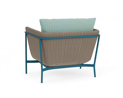 Lloyd Flanders™ Solstice Lounge Chair - French Beige, Peacock