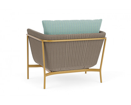 Lloyd Flanders™ Solstice Lounge Chair - French Beige, Metallic Gold