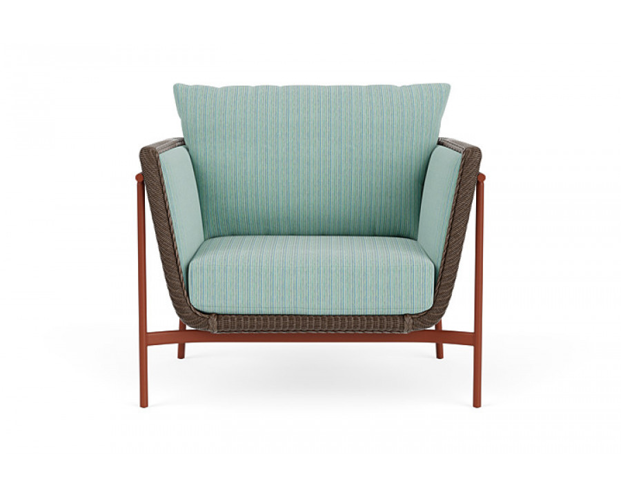 Lloyd Flanders™ Solstice Lounge Chair - Bark, Terracotta