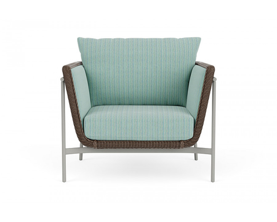 Lloyd Flanders™ Solstice Lounge Chair - Bark, Platinum