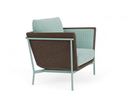 Lloyd Flanders™ Solstice Lounge Chair - Bark, Sea Glass