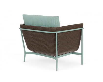 Lloyd Flanders™ Solstice Lounge Chair - Bark, Sea Glass