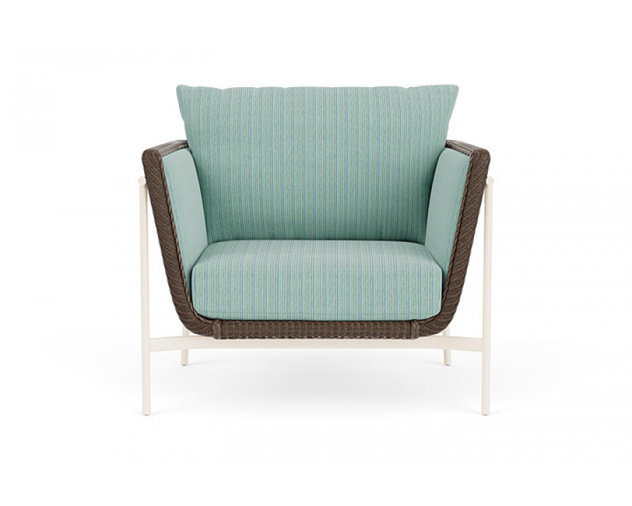 Lloyd Flanders™ Solstice Lounge Chair - Bark, Ivory