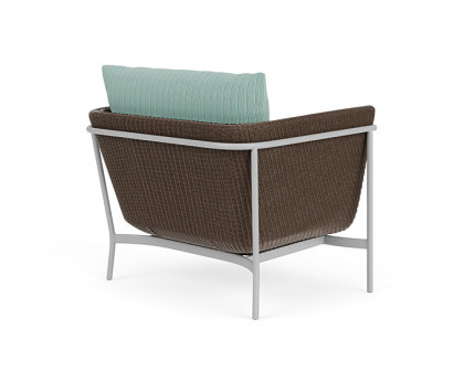 Lloyd Flanders™ Solstice Lounge Chair - Bark, Metallic Silver