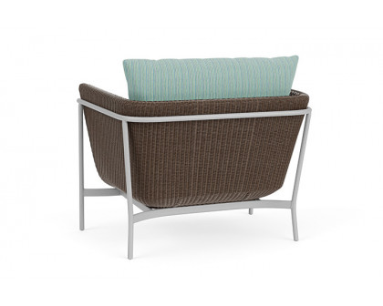 Lloyd Flanders™ Solstice Lounge Chair - Bark, Metallic Silver