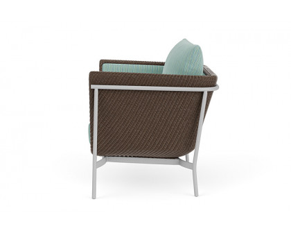 Lloyd Flanders™ Solstice Lounge Chair - Bark, Metallic Silver