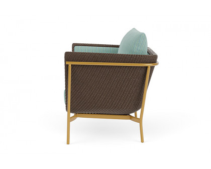 Lloyd Flanders™ Solstice Lounge Chair - Bark, Metallic Gold