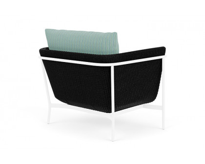 Lloyd Flanders™ Solstice Lounge Chair - Ebony, White