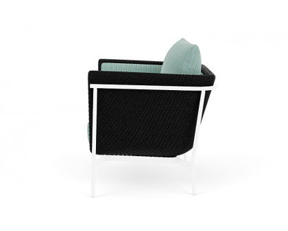 Lloyd Flanders™ Solstice Lounge Chair - Ebony, White