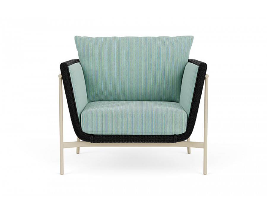 Lloyd Flanders™ Solstice Lounge Chair - Ebony, Linen