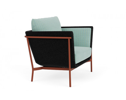 Lloyd Flanders™ Solstice Lounge Chair - Ebony, Terracotta